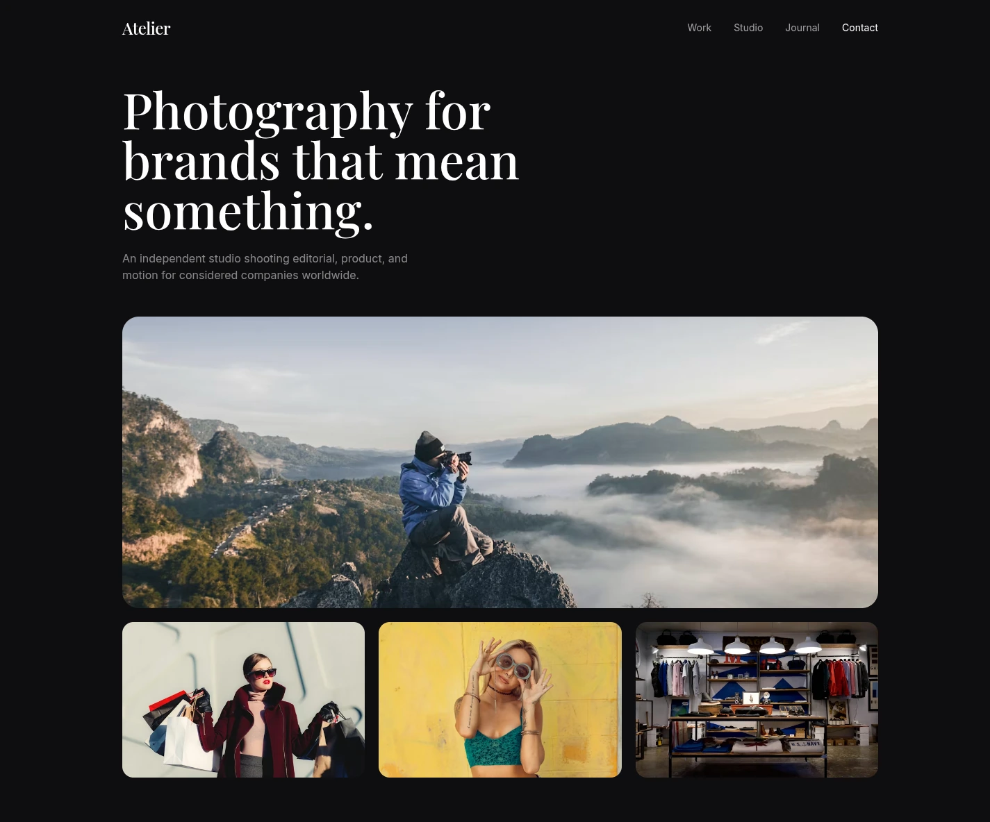 Annotating a portfolio site in Markify